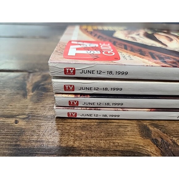 Vintage Star Wars Vintage TV Guide Lot 1999 STAR WARS Cover Lot Of 4 - Picture 9 of 10